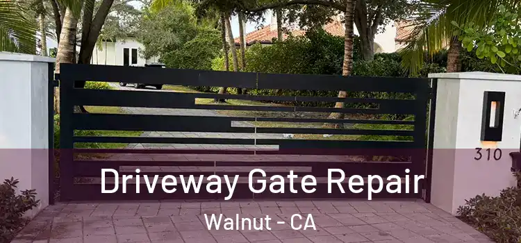 Driveway Gate Repair Walnut - CA