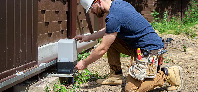Electric Driveway Gate Installation Walnut