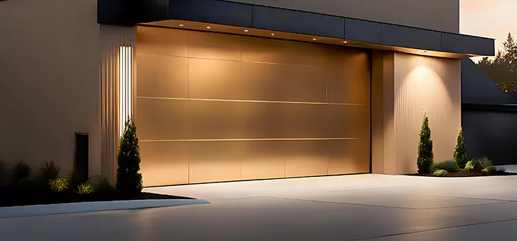 Aluminum Garage Door Installation Walnut