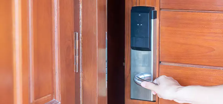 Commercial Keyless Entry Locks Walnut