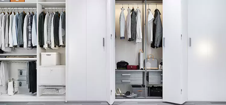 Glass Closet Door Repair Walnut