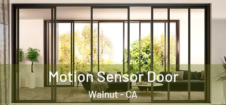 Motion Sensor Door Walnut - CA