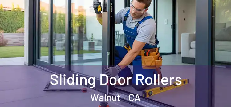  Sliding Door Rollers Walnut - CA
