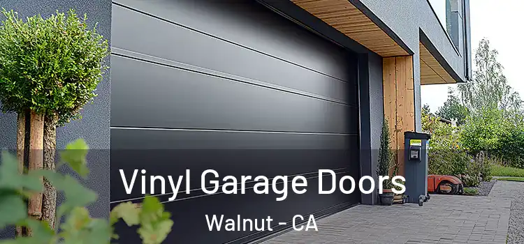  Vinyl Garage Doors Walnut - CA